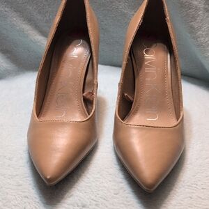 Calvin Klein Women's Beige Heels